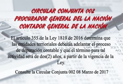 Circular Conjunta Procurador y Contador General de la Rep&uacute;blica