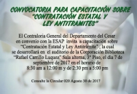 Capacitaci&oacute;n Contrataci&oacute;n Estatal y Ley Antitr&aacute;mites